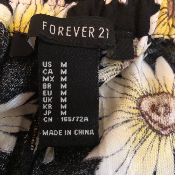 Forever 21 Floral Skirt/Skort - Picture 7 of 8